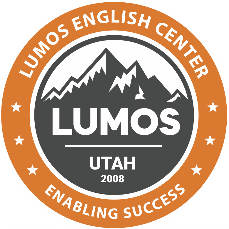 Lumos English Center shield